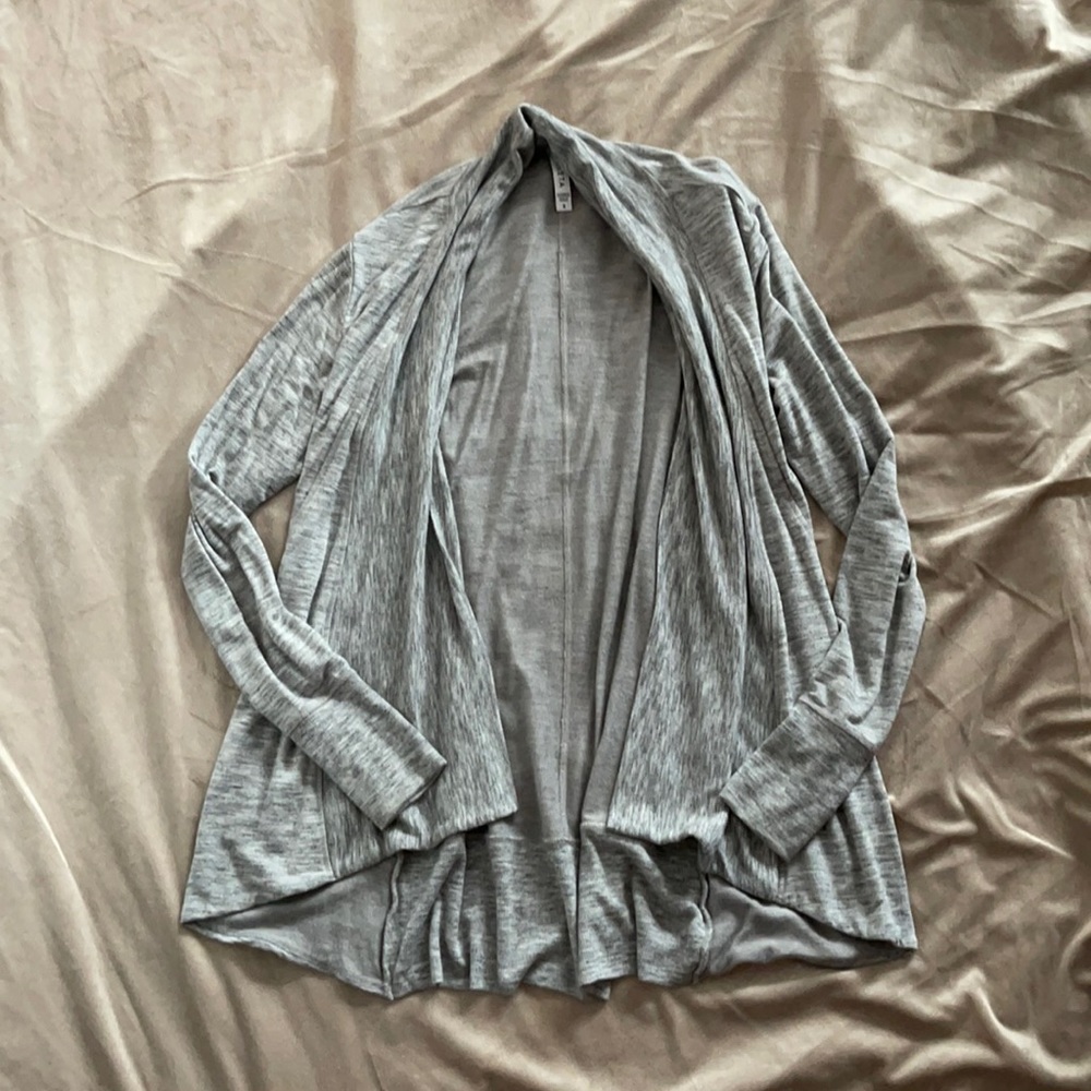 Grey Athleta Cardigan
